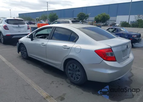 2012 Honda Civic Lx from USA, damaged, VIN 2HGFB2F50CH558628